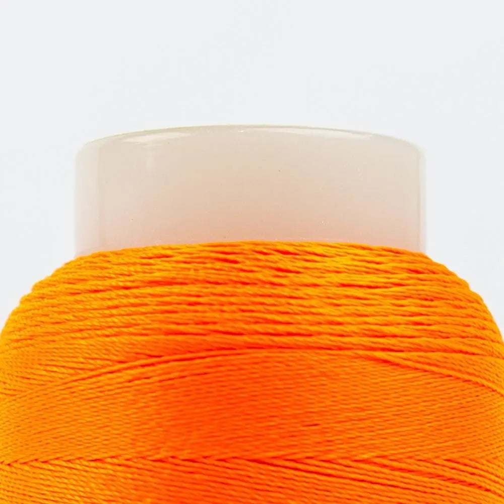 FB04 - Fabulux™ 40wt Trilobal Polyester Neon Orange Thread WonderFil USA