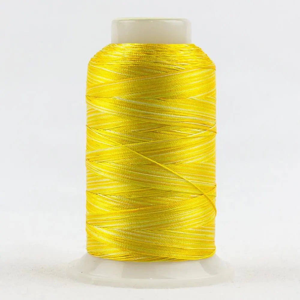 FB12 - FabuLux™ 40wt Trilobal Polyester Mellow Yellows Thread WonderFil USA
