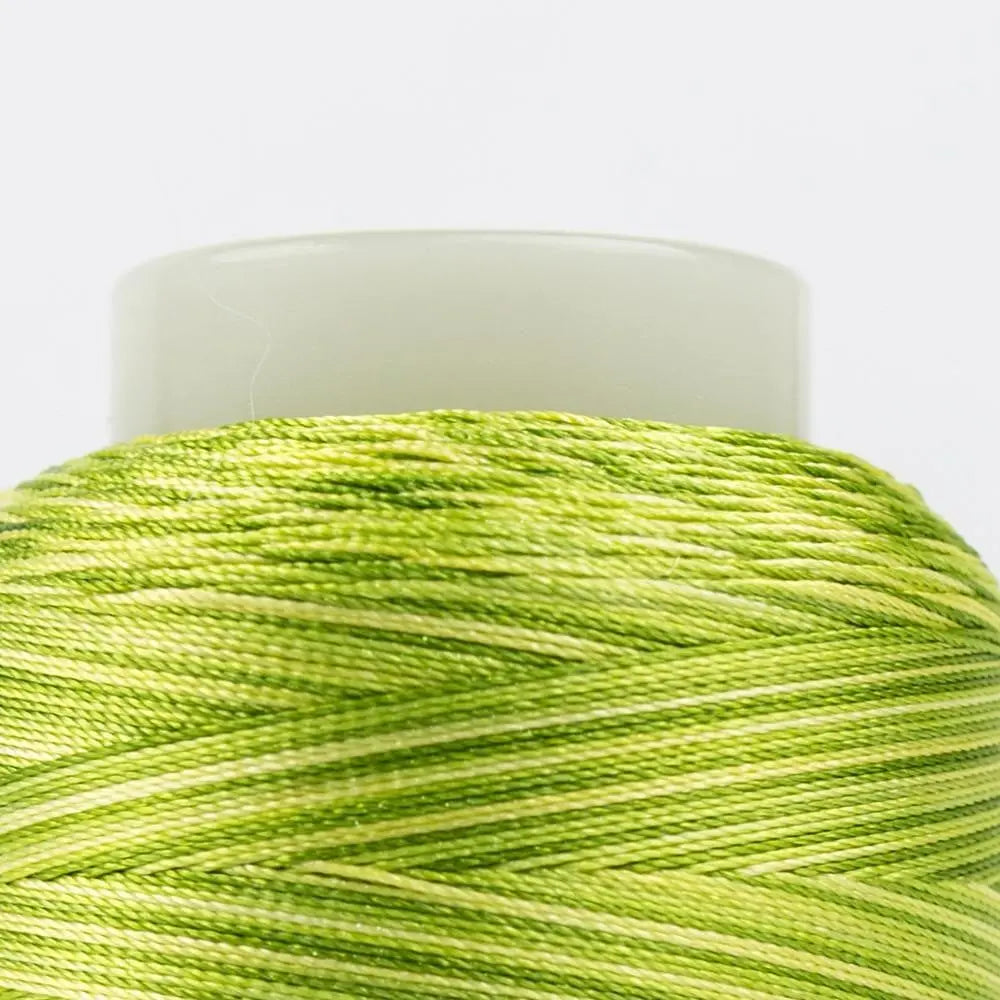 FB13 - FabuLux™ 40wt Trilobal Polyester Hint of Lime Thread WonderFil USA