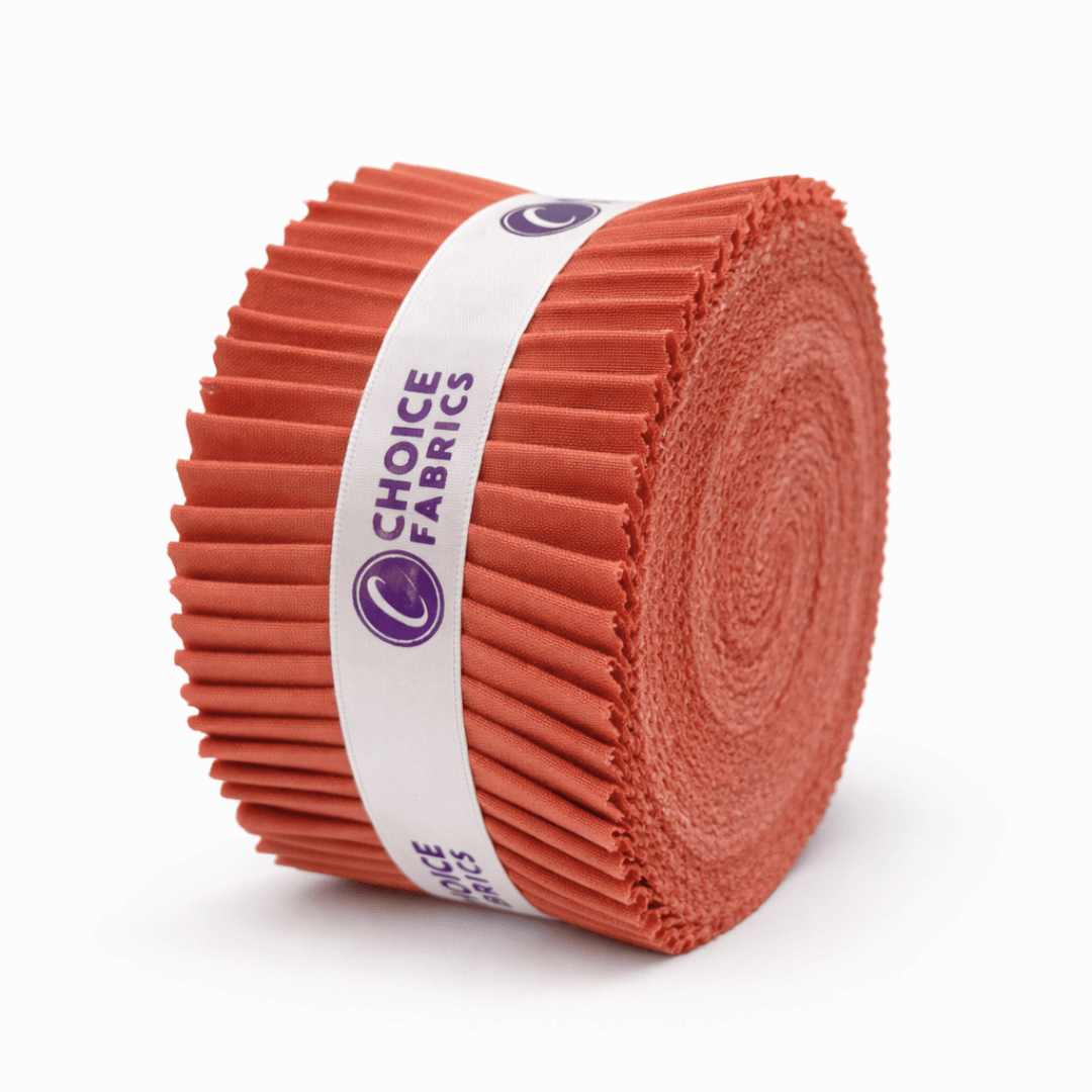 Supreme Solids - 2.5" Roll - Terracotta (40 Strips)