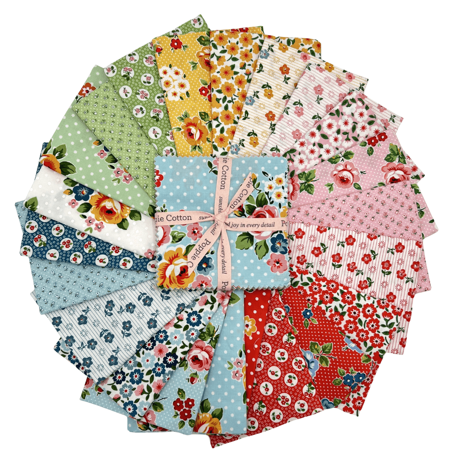 Flower Market by Poppie Cotton - 5x5 Charm Pack (42 Cuts)