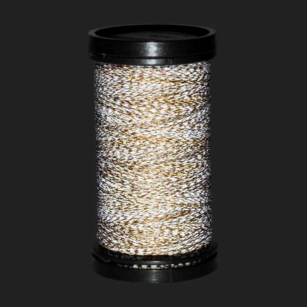 FS08 - Flash™ 40wt Polyester Reflective Brown Thread WonderFil USA