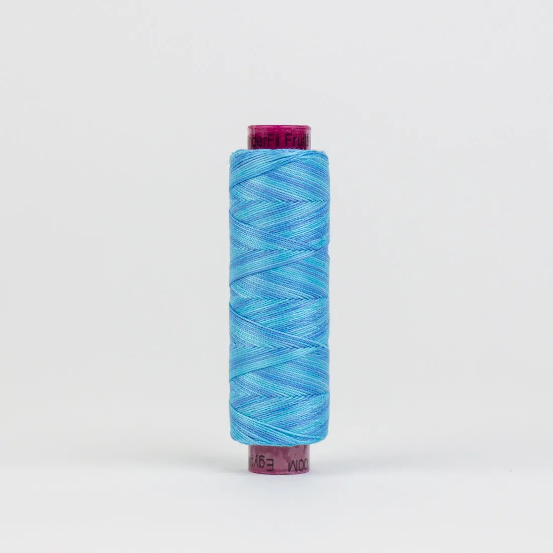 FT23 - Fruitti™ 12wt Egyptian Cotton Sea Blue Thread WonderFil USA