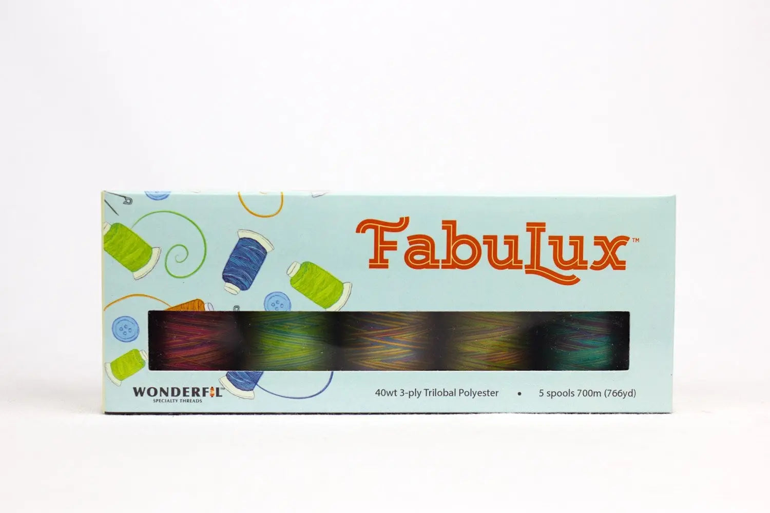FabuLux™ 40wt Trilobal Polyester Pack WonderFil USA