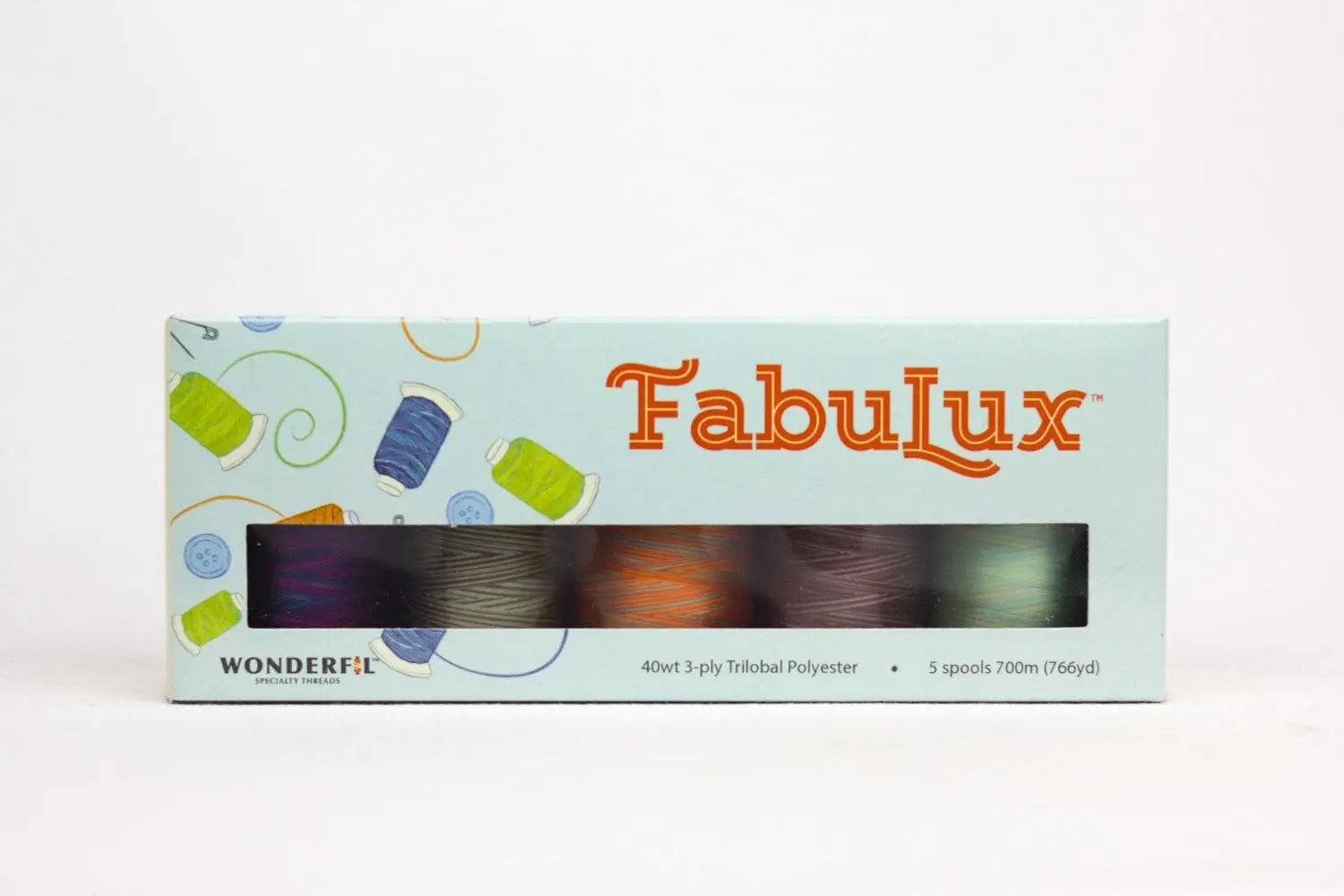 FabuLux™ 40wt Trilobal Polyester Pack WonderFil USA