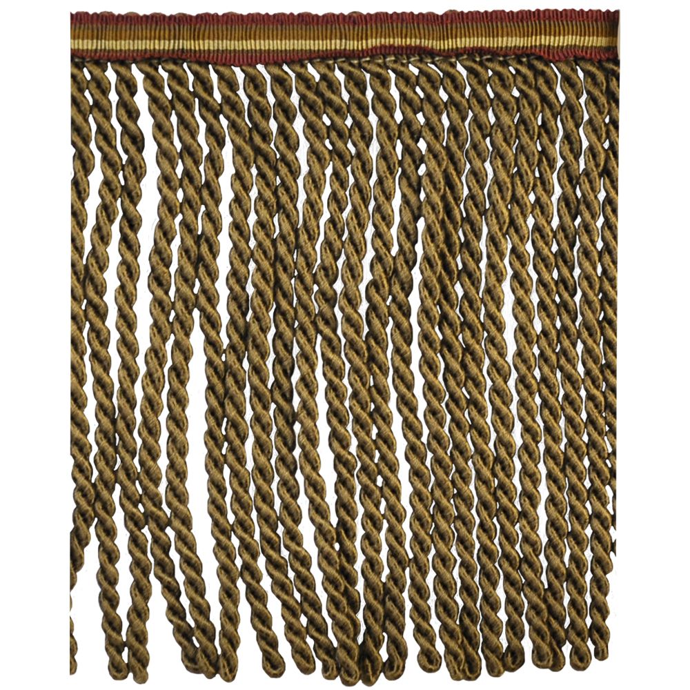 Fairville Collection - 9" Bullion Fringe (5 Yard Roll) - BF-4026-88/16 Chocolate