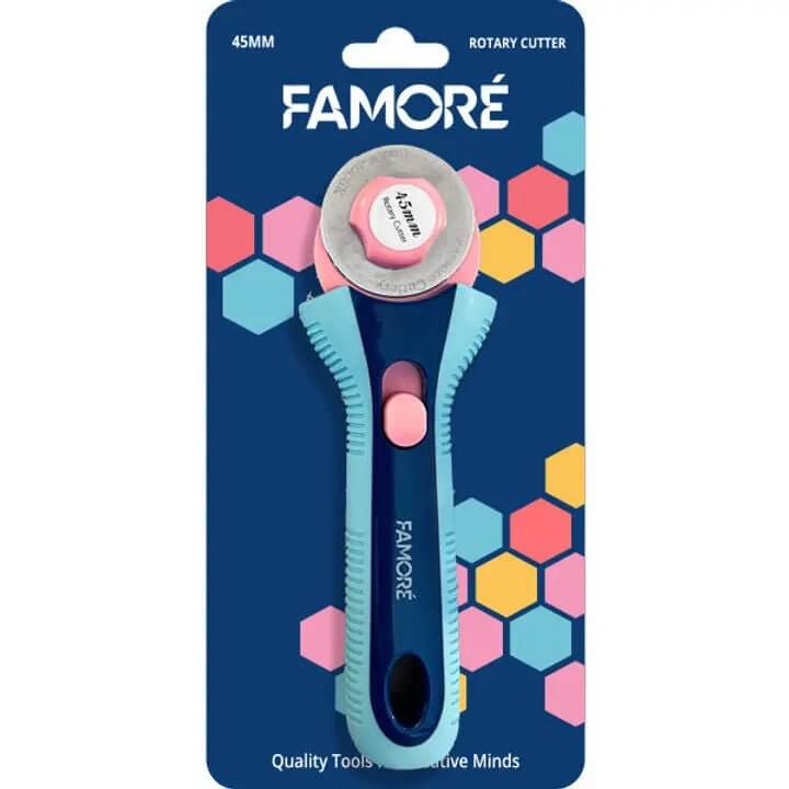 Famore 400RT 45mm rotary cutter with ball bearing handle