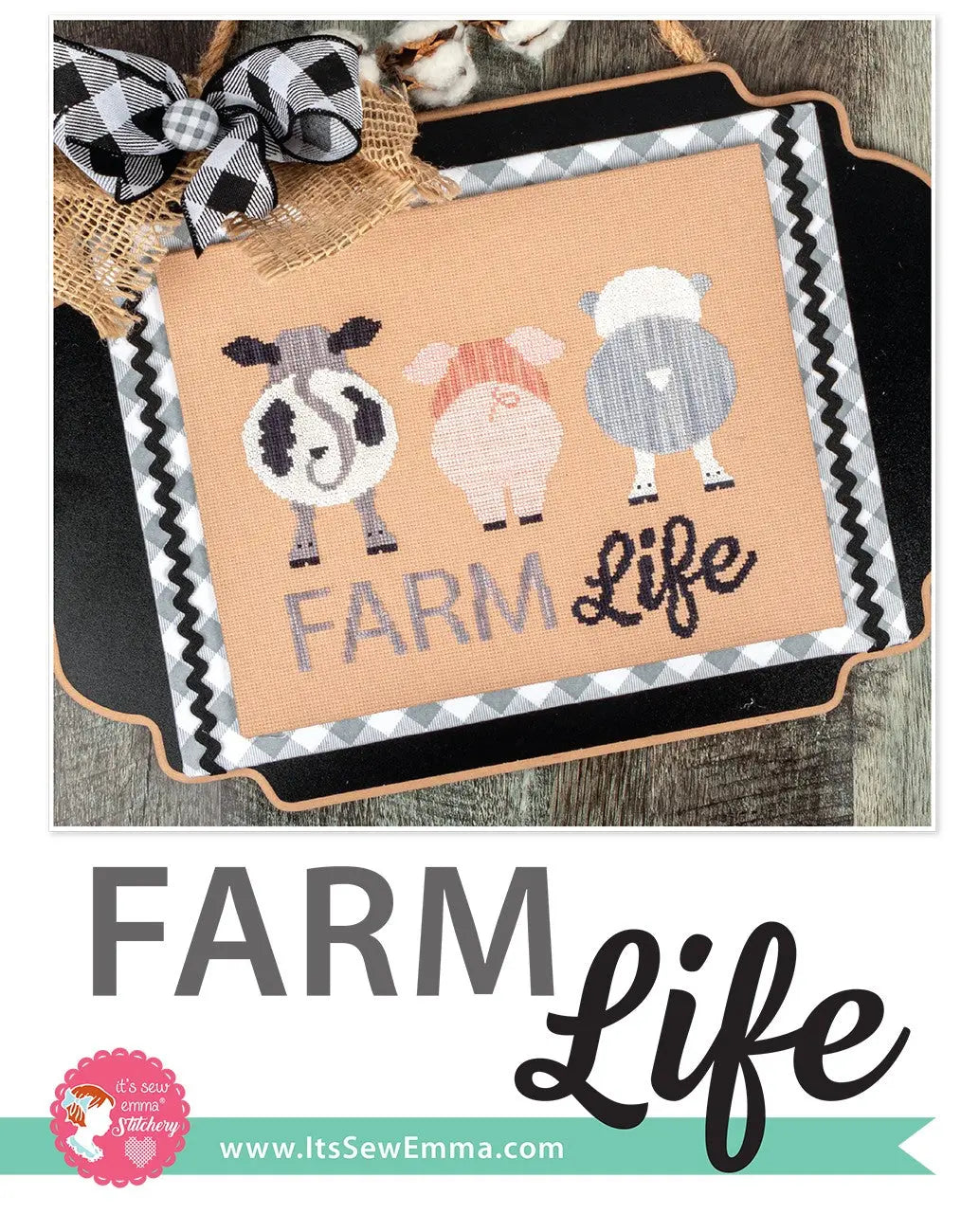 Farm Life Cross Stitch - Linda's Electric Quilters