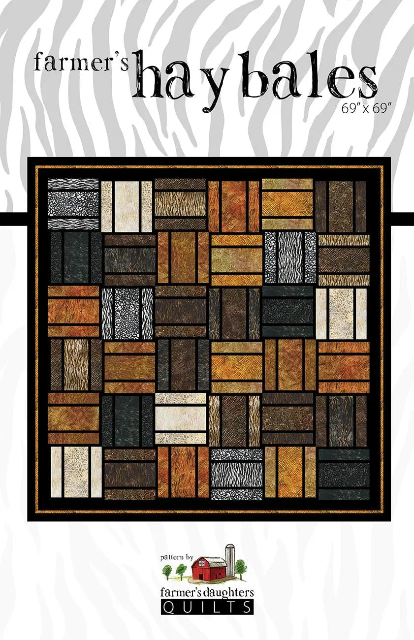 Farmer's Hay Bales - Linda's Electric Quilters