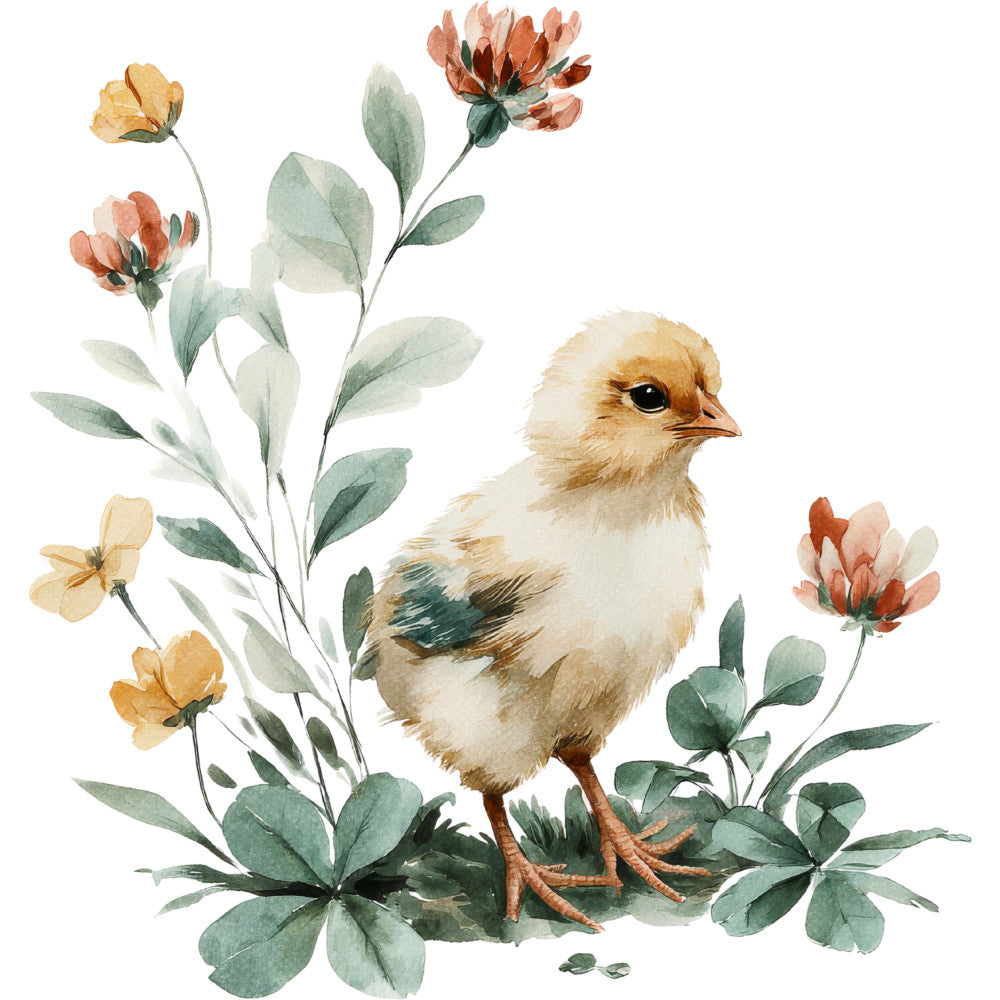 Farmhouse Chicken Decor Fabric Panel 7 QuiltingFabricPanels