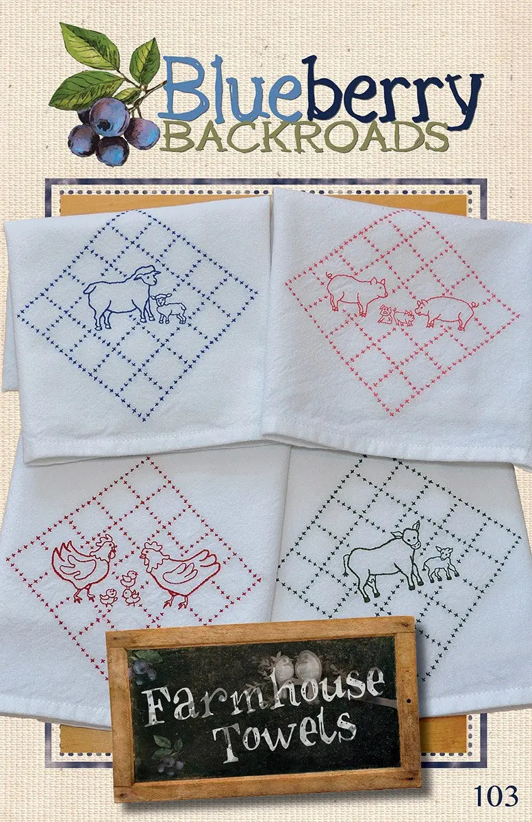 Farmhouse Towels - Linda's Electric Quilters