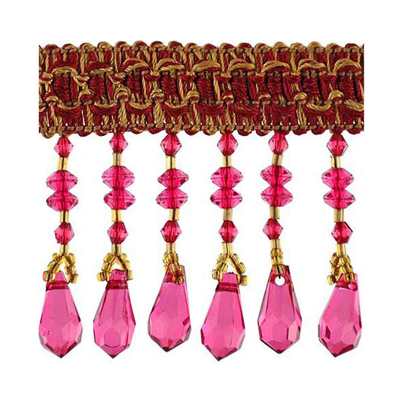 Fascination Collection - 2 1/2" width BEADED FRINGE (15 YDS)-BB-926-17/10