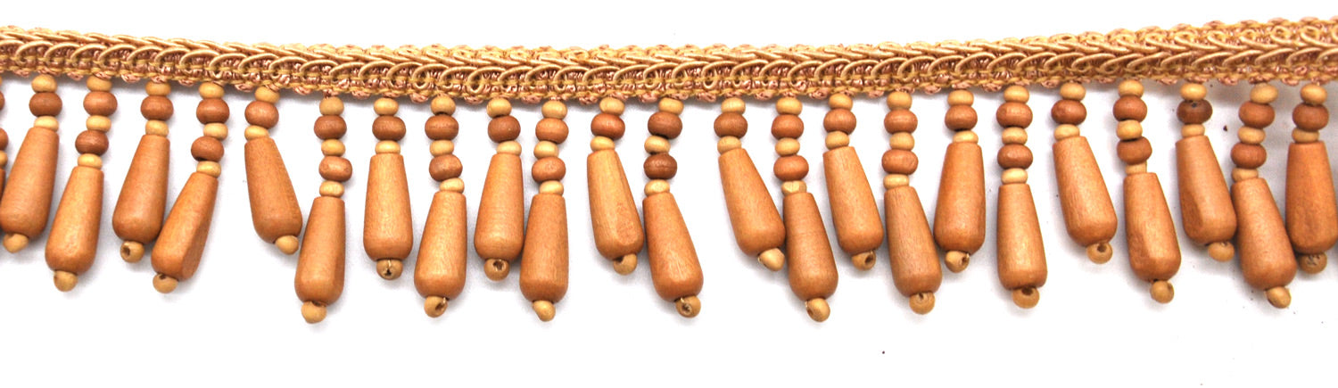 Fascination Collection - 2" width WOODEN FRINGE (10 YDS)-BB-937-18