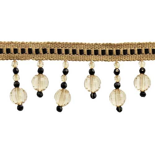Fascination Collection Beaded fringe --2 1/2" width - BB-928-02/38