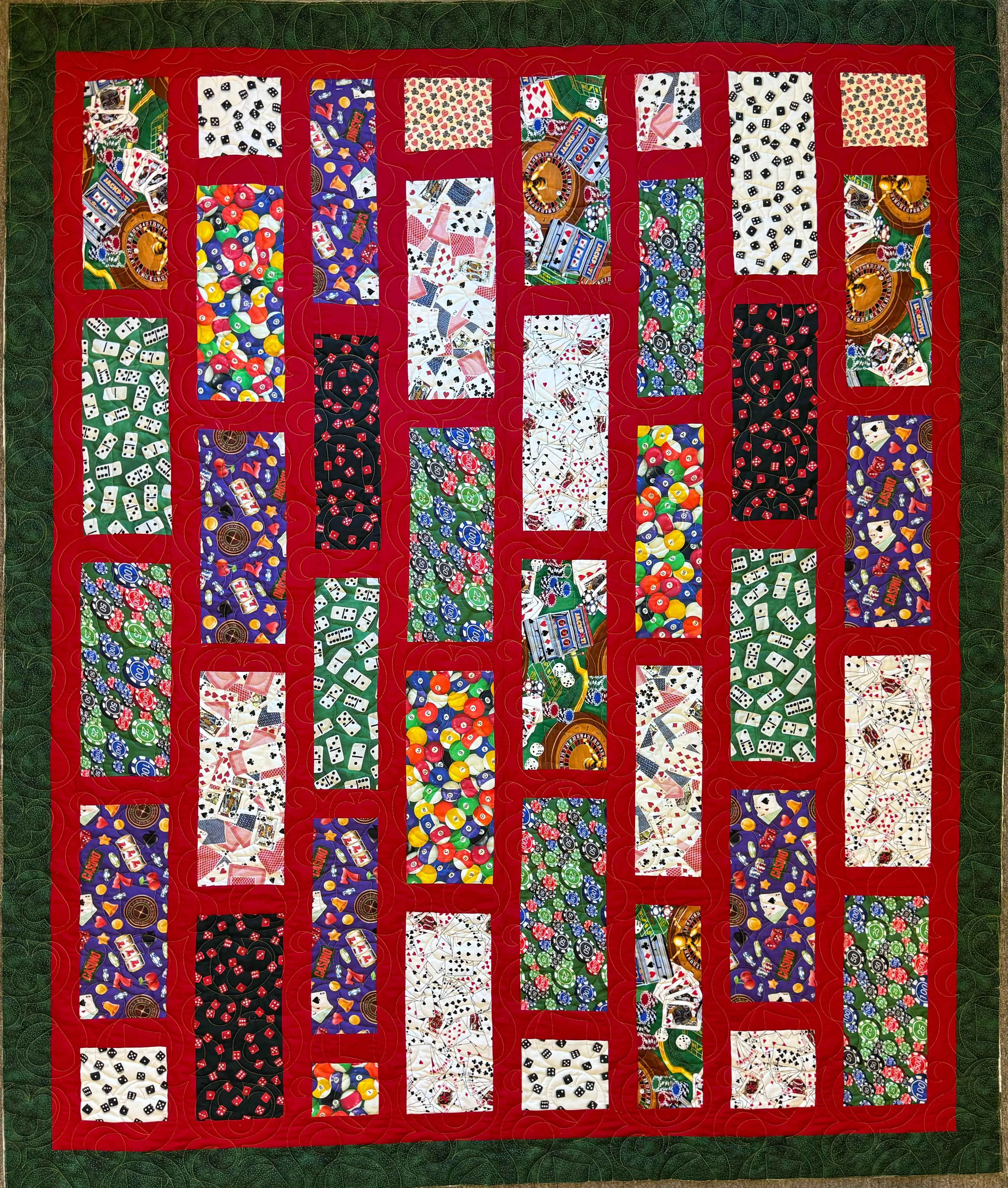 Fat Quarter Fun Quilt Pattern Linda's Electric Quilters