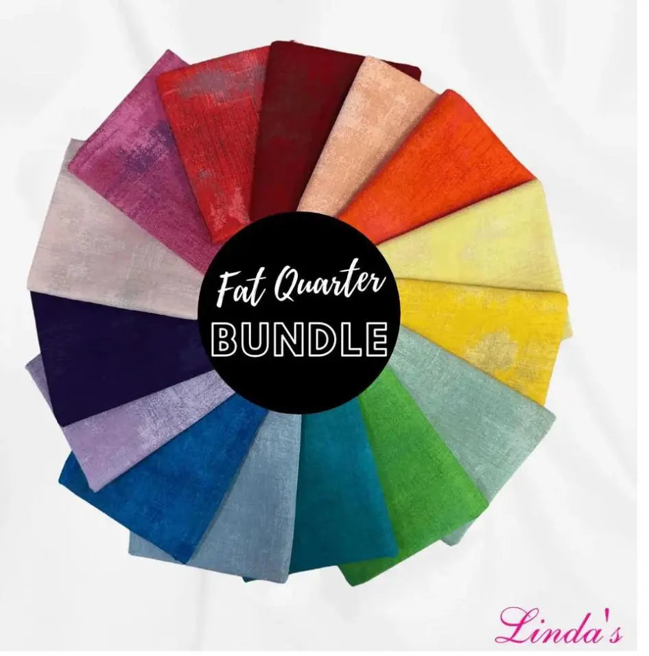 Fat Quarter Fun Rainbow Quilt Kit Linda's Electric Quilters