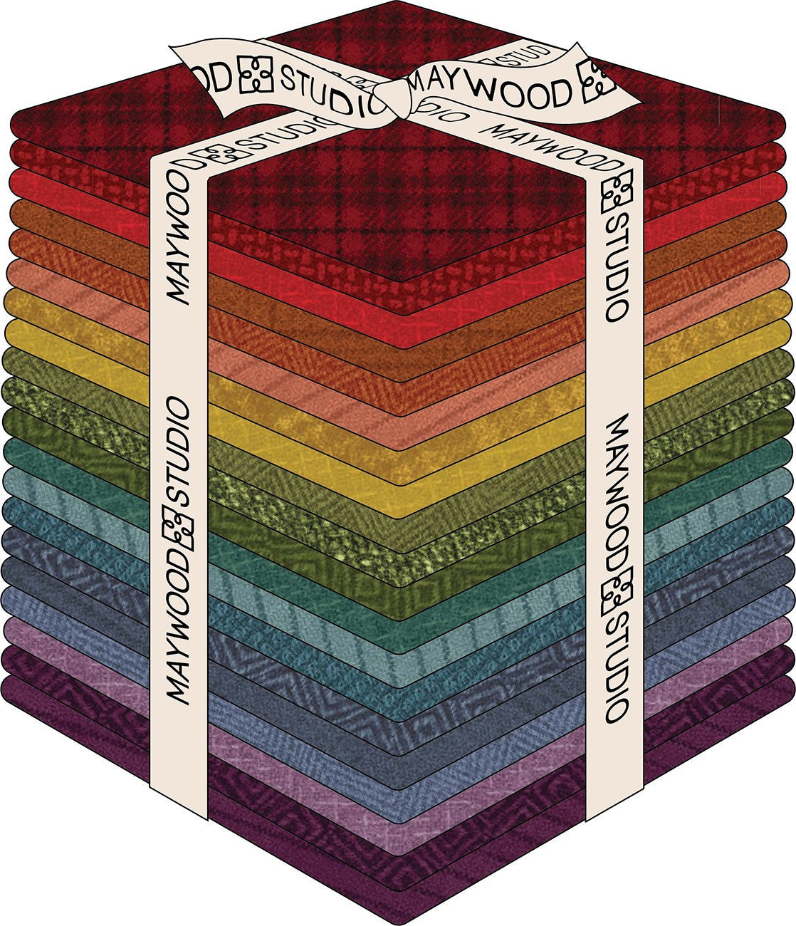 Fat Quarter Woolies Flannel Colors Vol. 2, 20pcs/bundle