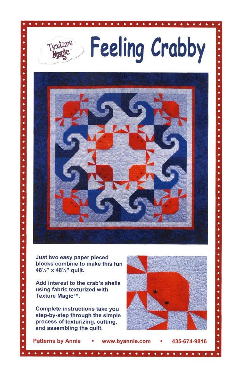Feeling Crabby - Linda's Electric Quilters