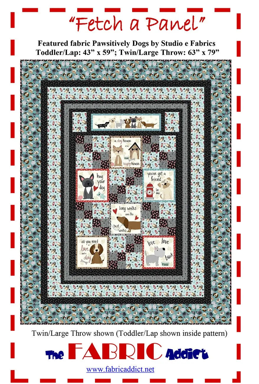 Fetch a Panel - Linda's Electric Quilters