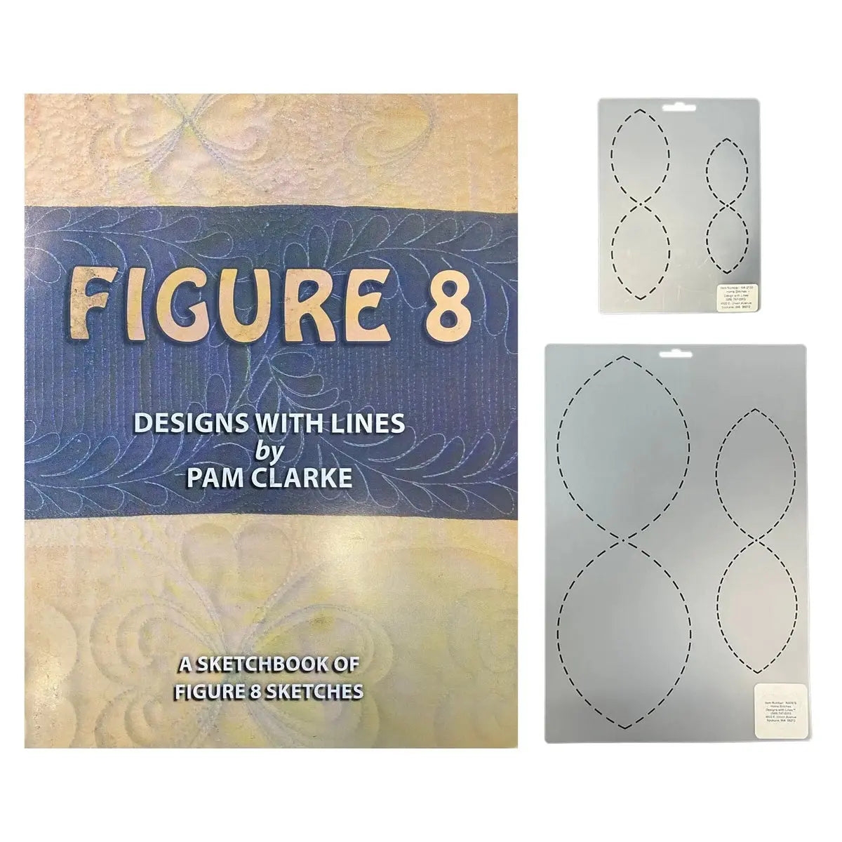 Figure 8 Book and Stencil Kit Linda's Electric Quilters
