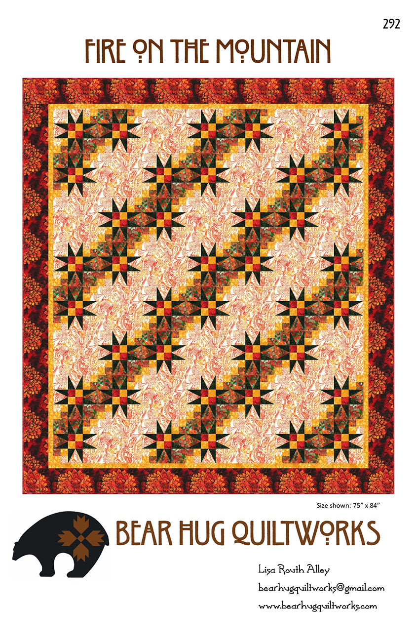 Fire on the Mountain - Linda's Electric Quilters