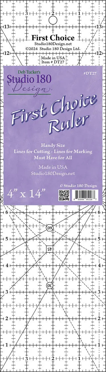 First Choice Ruler 4in x 14in