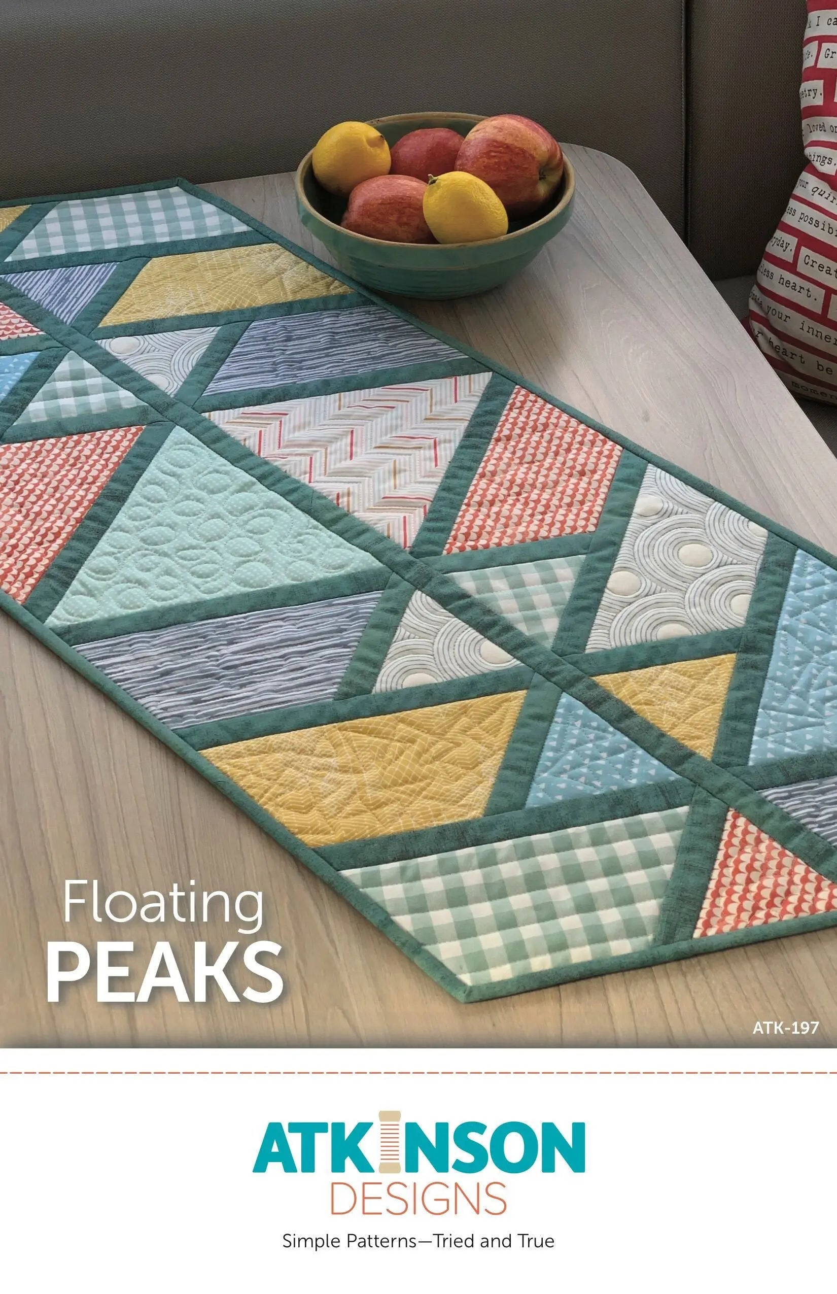 Floating Peaks - Linda's Electric Quilters