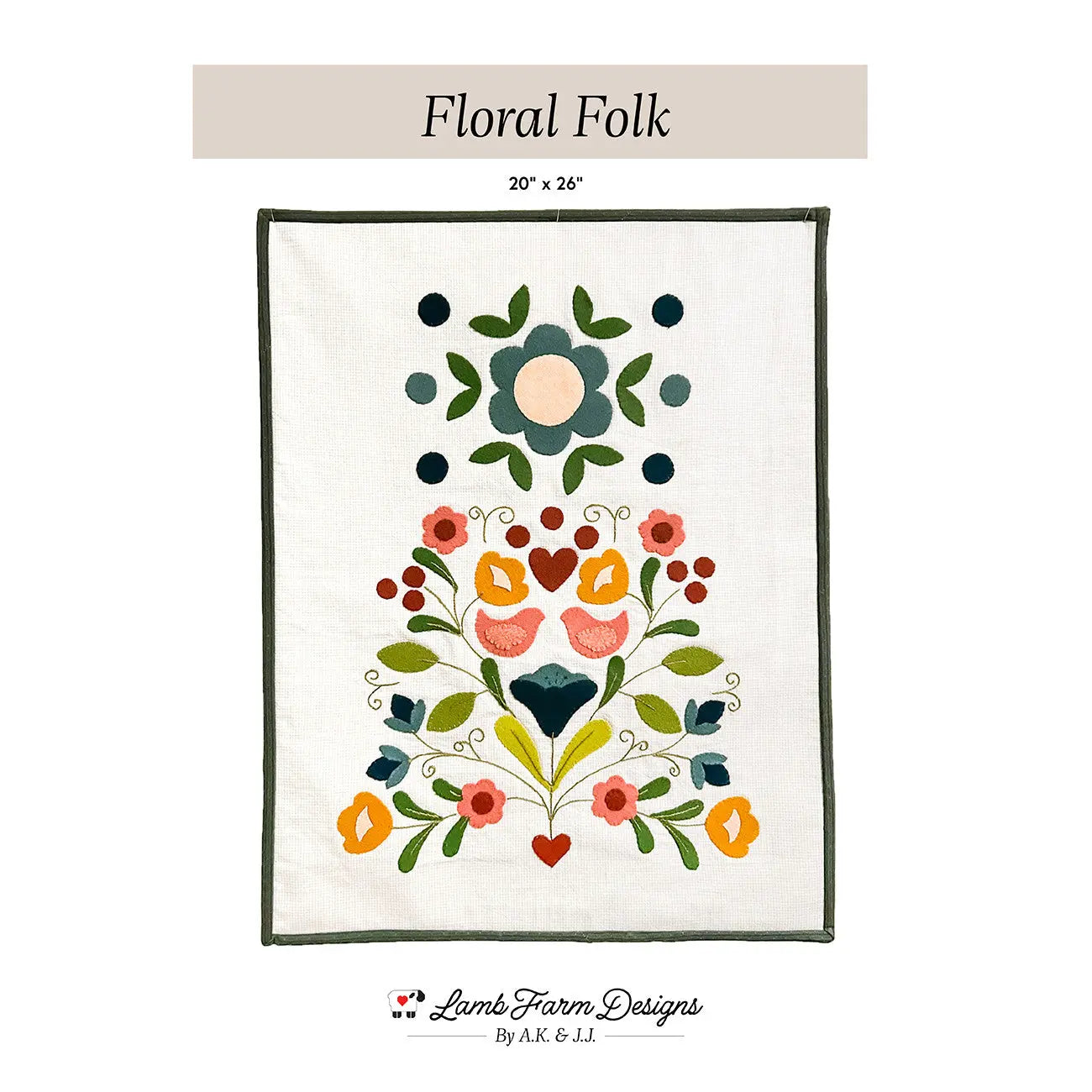 Floral Folk Wools Checker Distributor