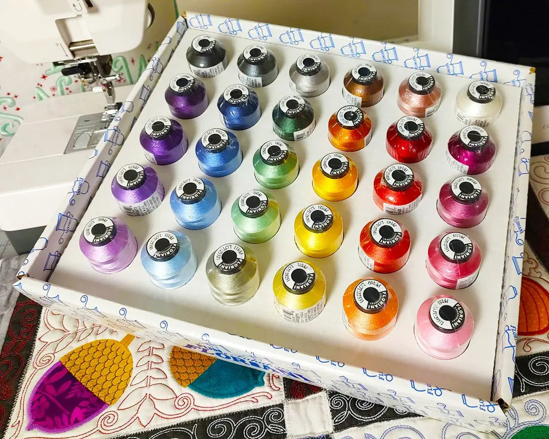 Floriani Thread - Designers Series Mist- Linda's Electric Quilters
