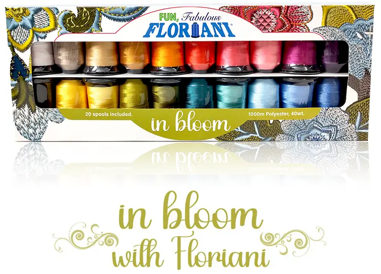 Floriani Thread  - In Bloom 20 ct set Rnk Distributing