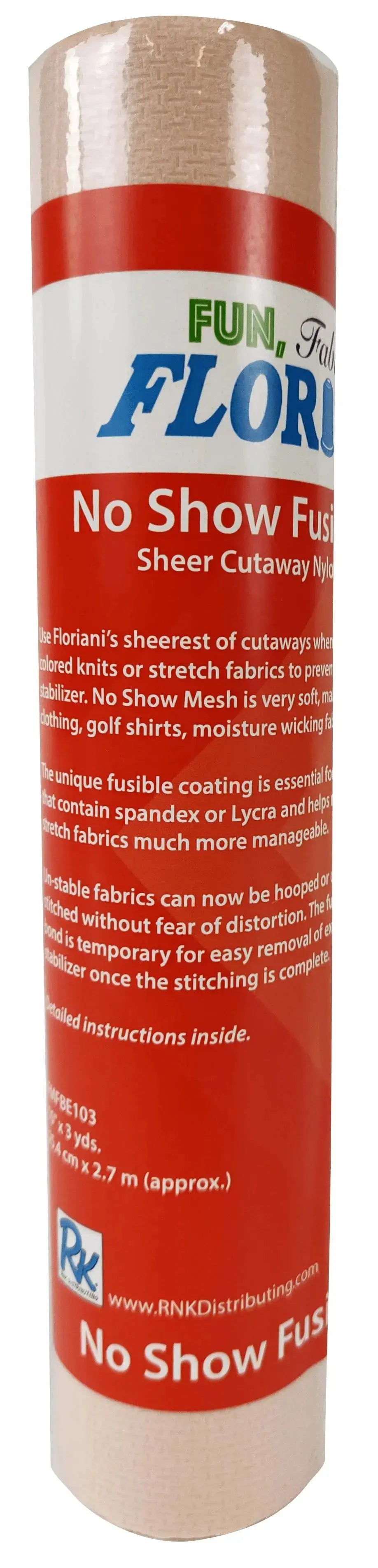 Floriani Water Soluble Topping 15" x 10 yds - Linda's Electric Quilters