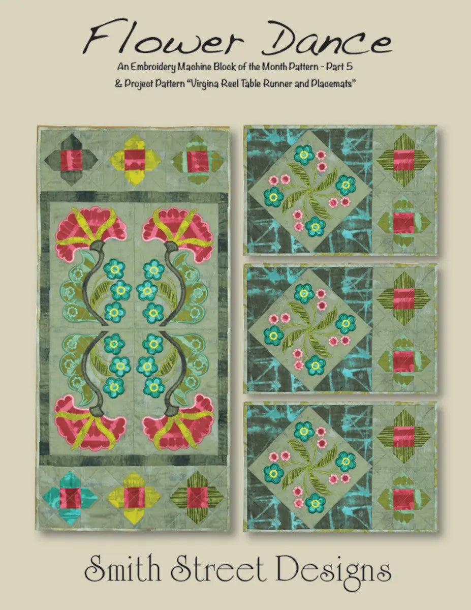 Flower Dance - Part 5 - Linda's Electric Quilters