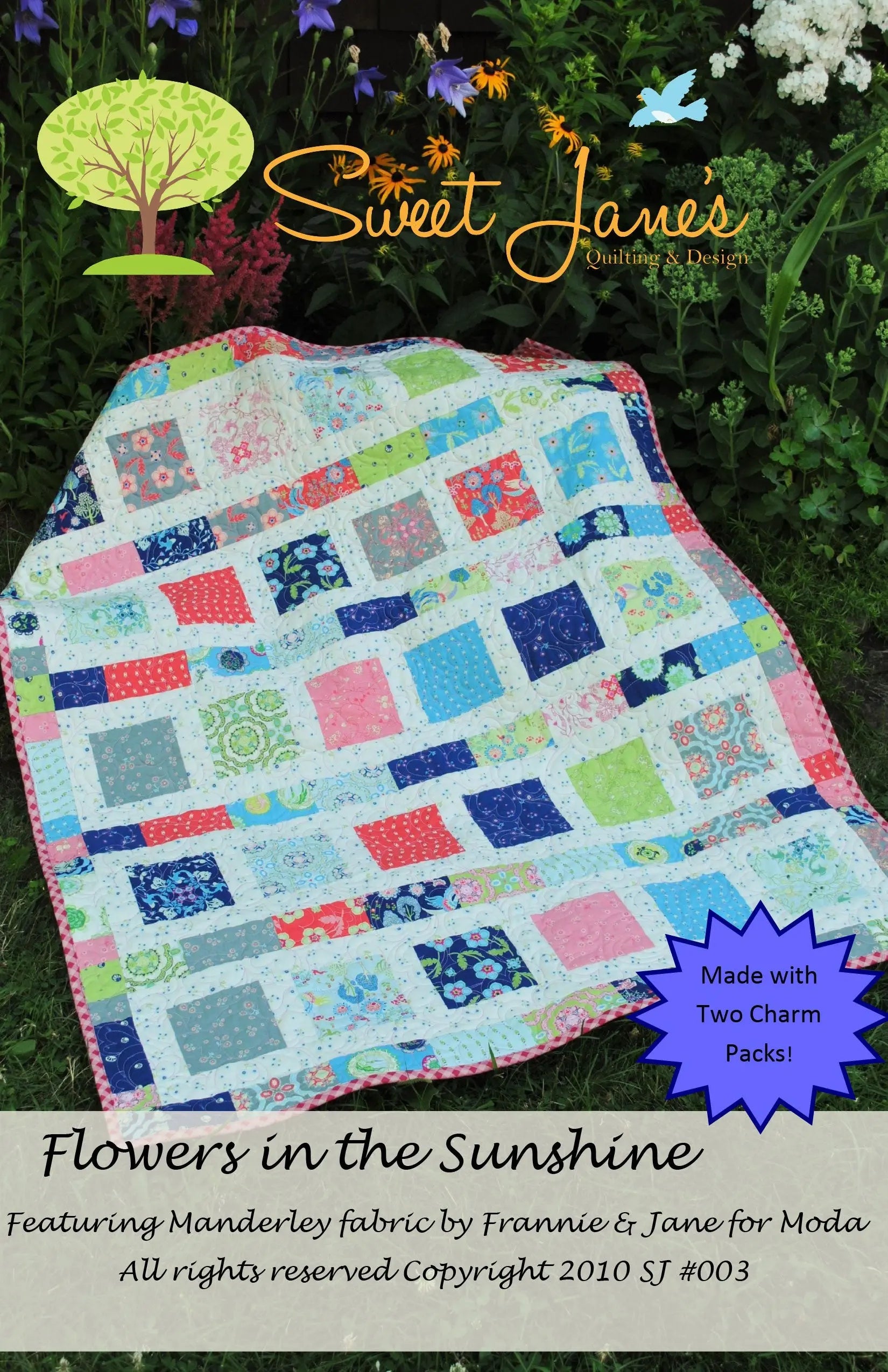 Flowers in the Sunshine - Linda's Electric Quilters