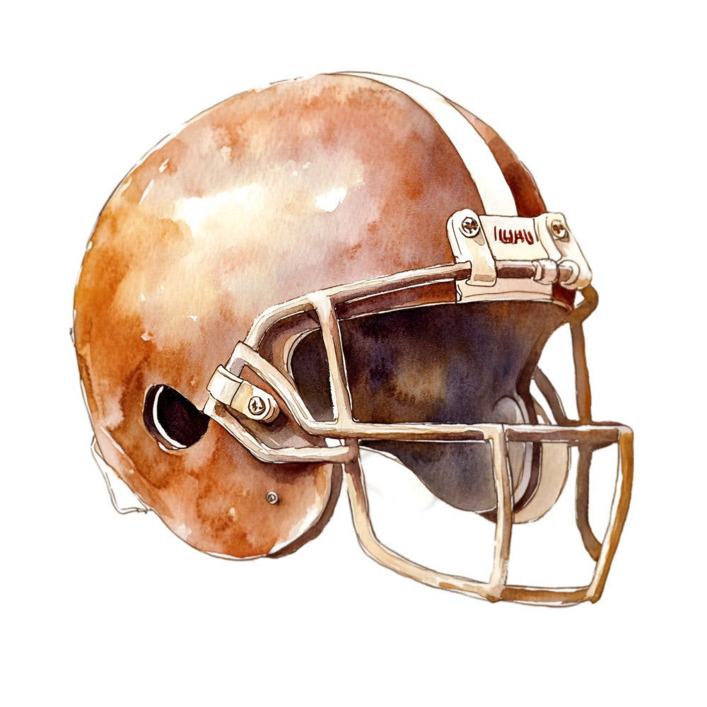 Football Helmet Fabric Panel 11