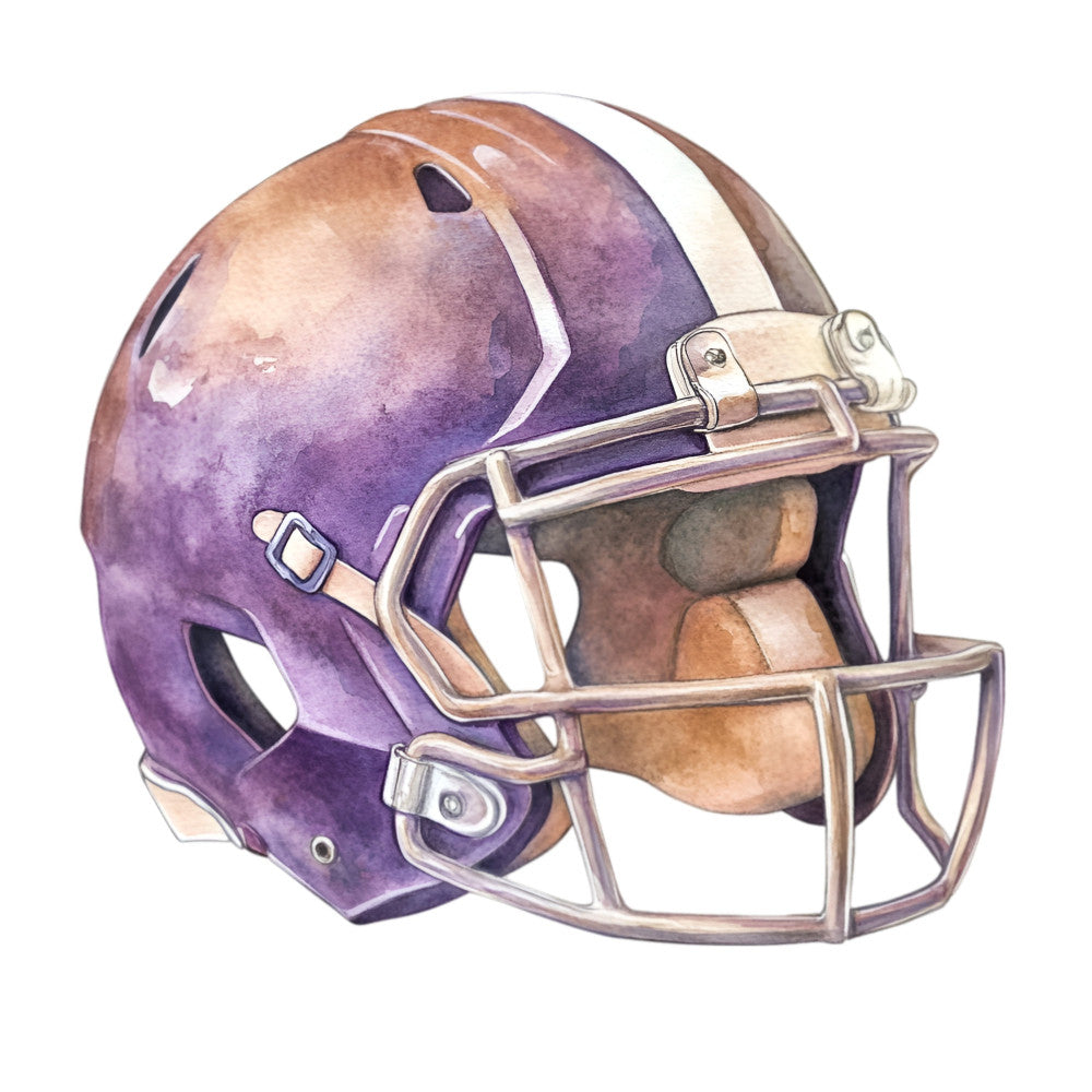 Football Helmet Fabric Panel 12