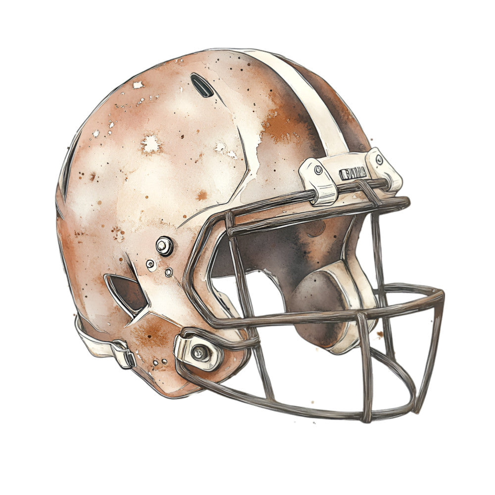 Football Helmet Fabric Panel 7