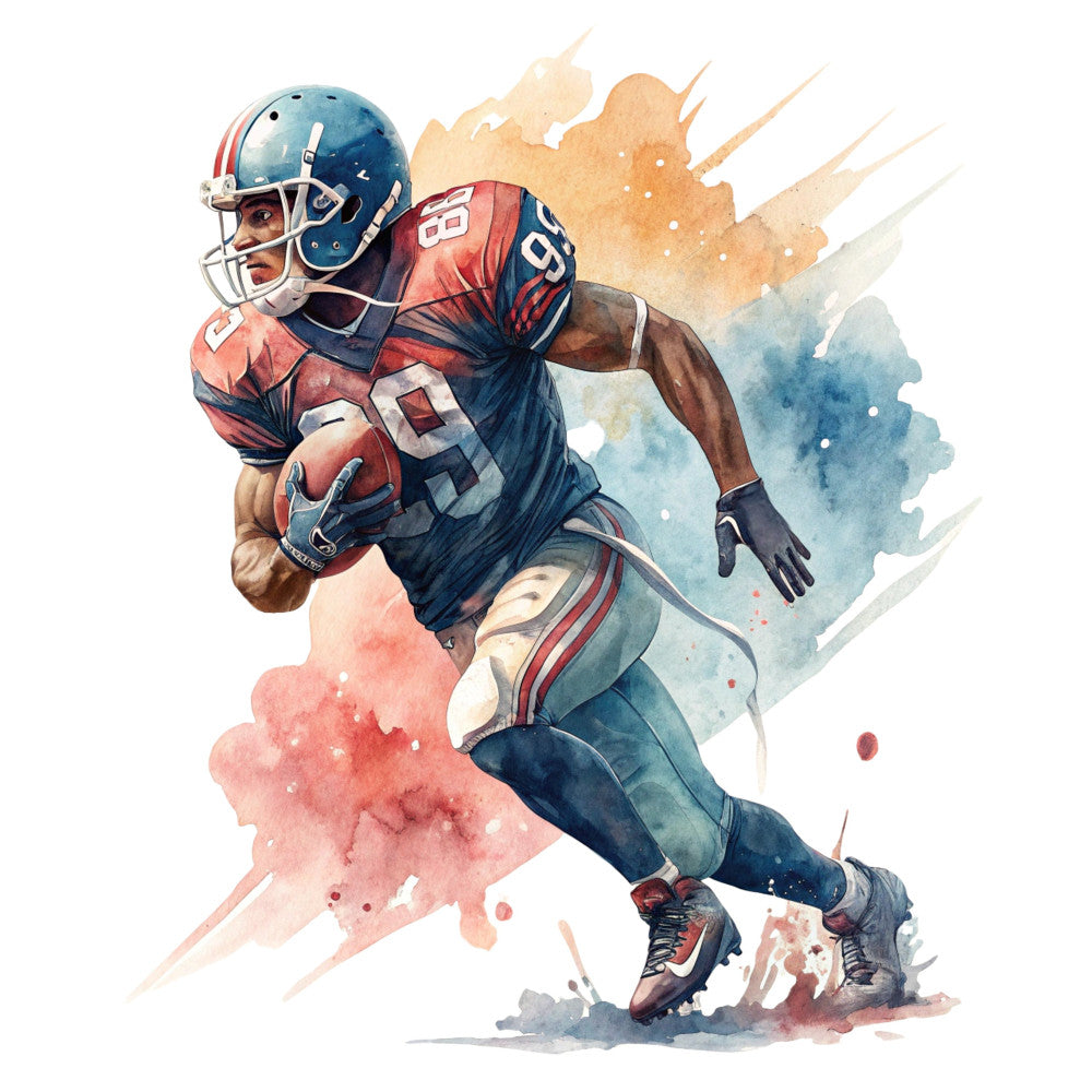Football Player Fabric Panel 10