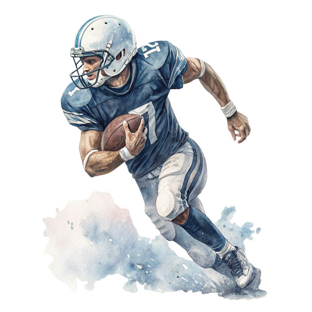 Football Player Fabric Panel 7