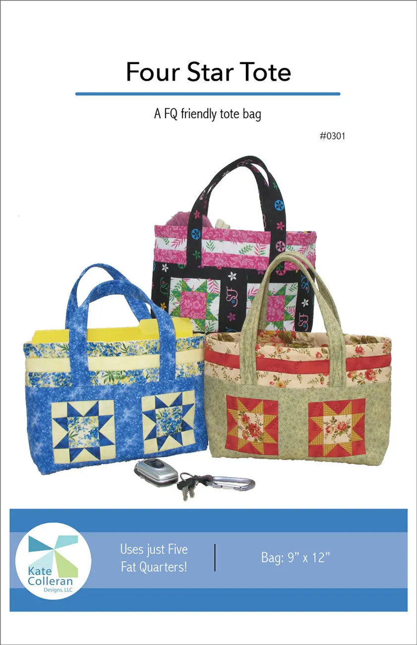 Four Star Tote - Linda's Electric Quilters