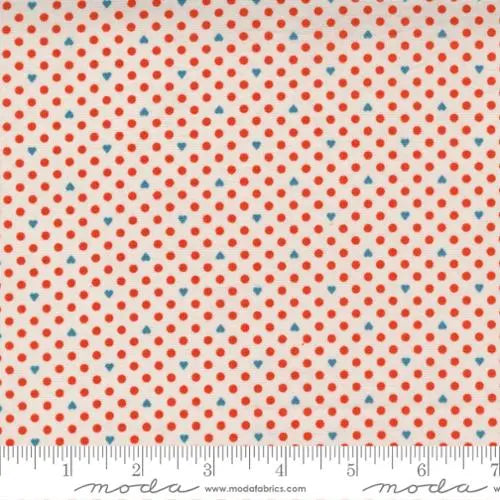 Frankie Naive Pearl Melon 44"/45" Fabric Per Yard Moda Fabrics & Supplies