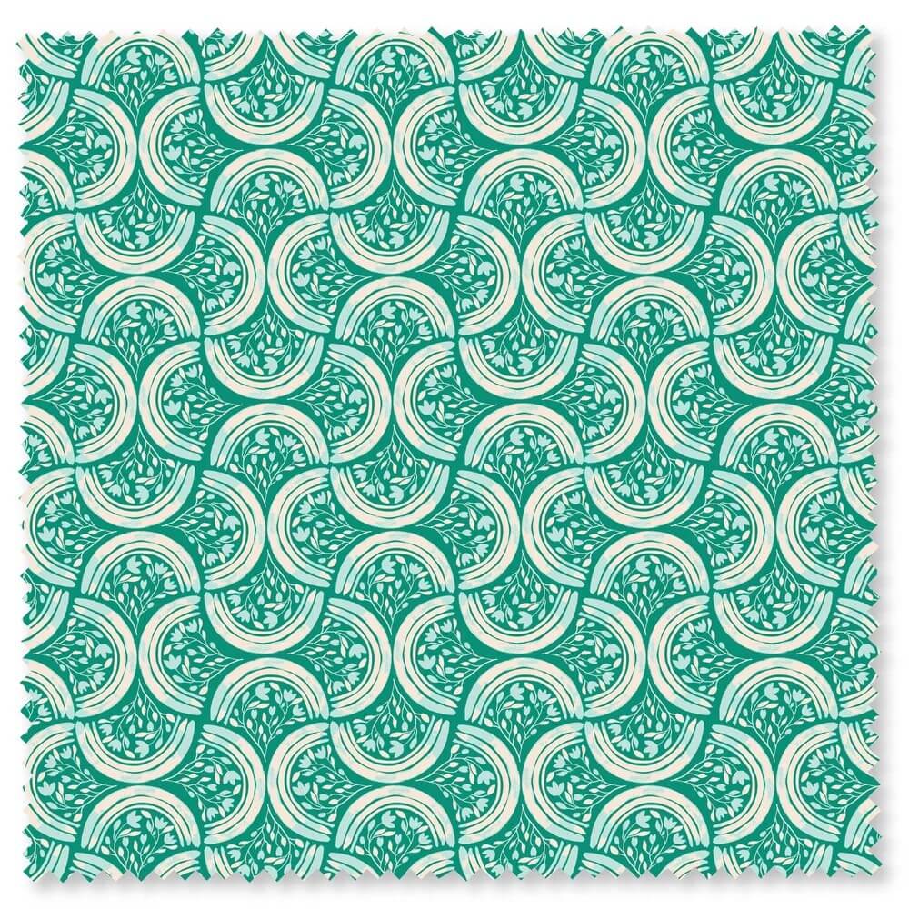 Fresh Morning Medley - Seashell Bloom 44" / 45" Fabric Per Yard
