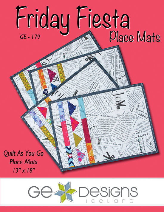Friday Fiesta Place Mats Pattern 179