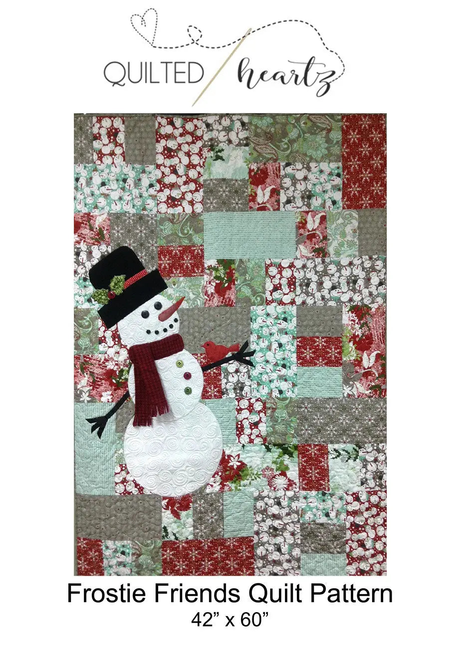 Frostie Friends Quilt Pattern - Linda's Electric Quilters