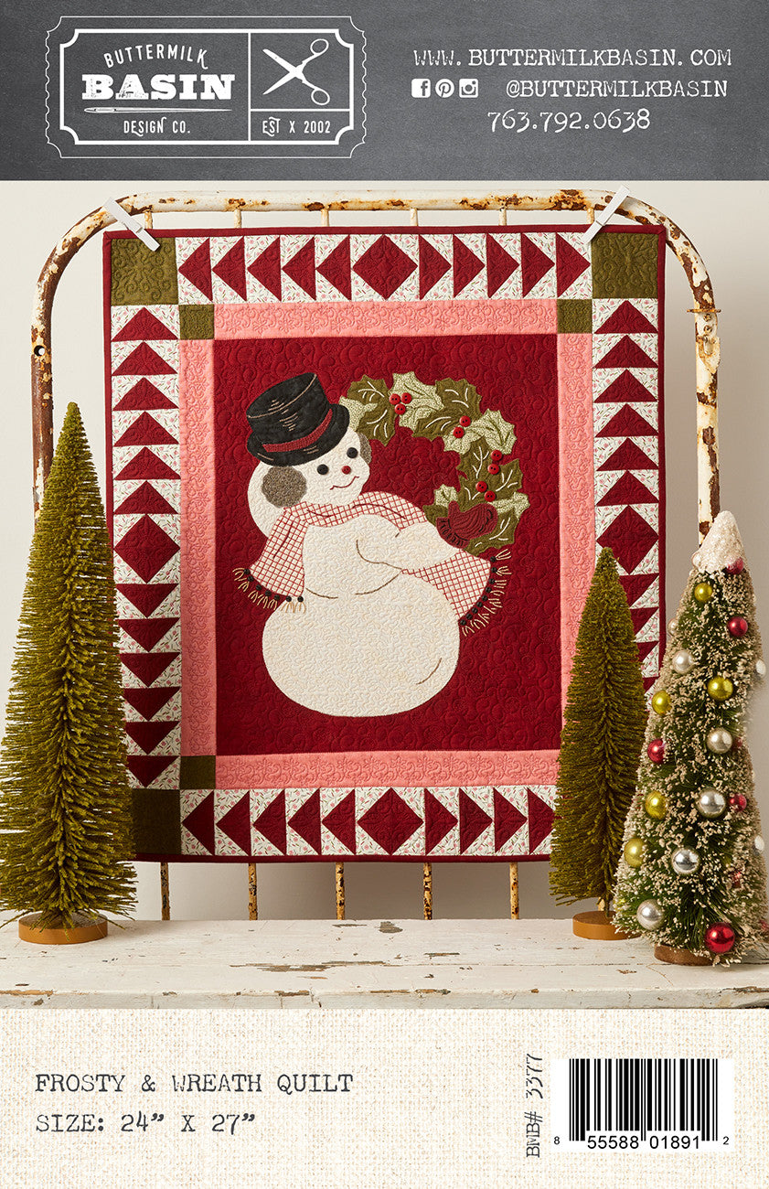 Frosty & Wreath Quilt