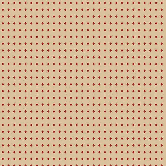 Full House - Diamonds - Tan 44" / 45" Fabric Per Yard The Fabric Company