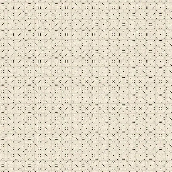 Full House - Dice - Beige 44" / 45" Fabric Per Yard The Fabric Company