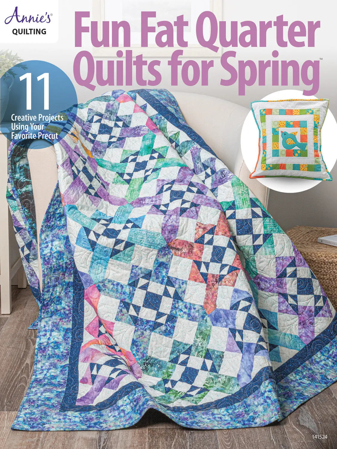 Fun Fat Quarter Quilts for Spring - Linda's Electric Quilters