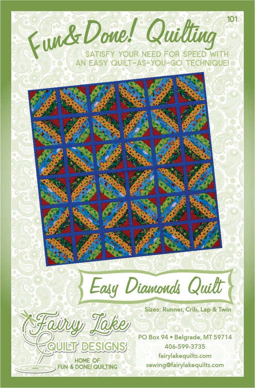 Fun & Done - Easy Diamonds Quilt