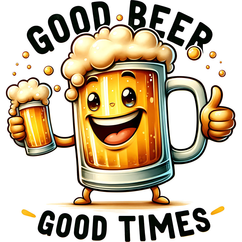Funny Beer Quote Fabric Panel 9 QuiltingFabricPanels