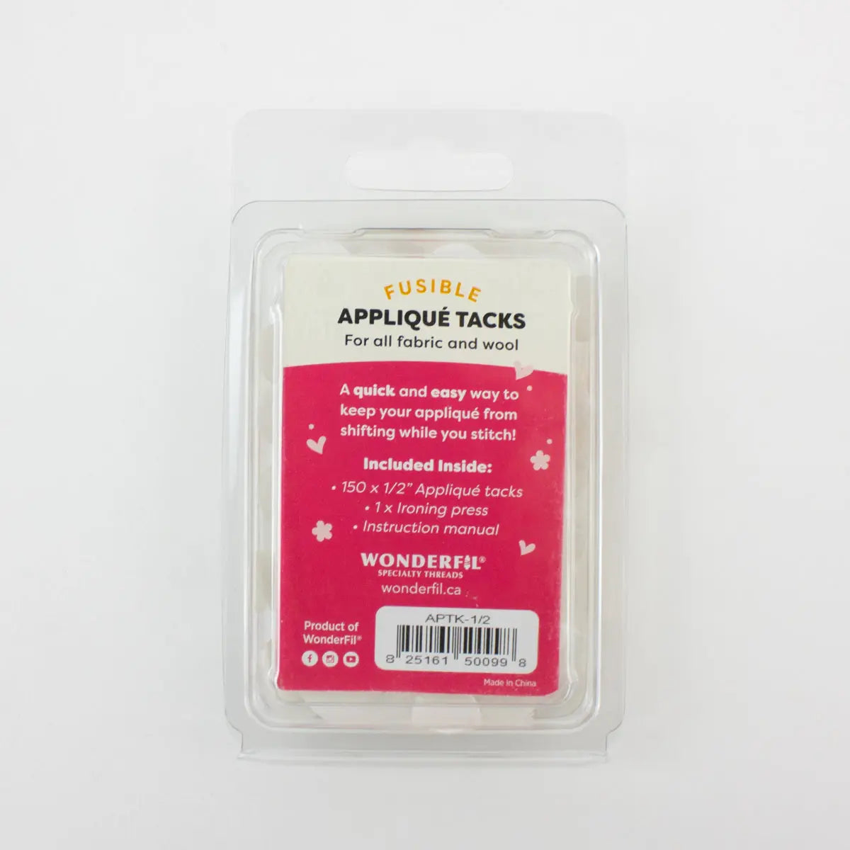 Fusible Applique Tacks WonderFil USA